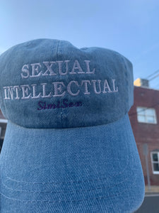 Sexual Intellectual white denim hat