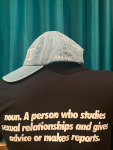Unisex Black short sleeve Sexual Intelletual  t-shirt