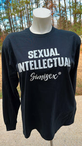Unisex Sexual Intellectual black long sleeve